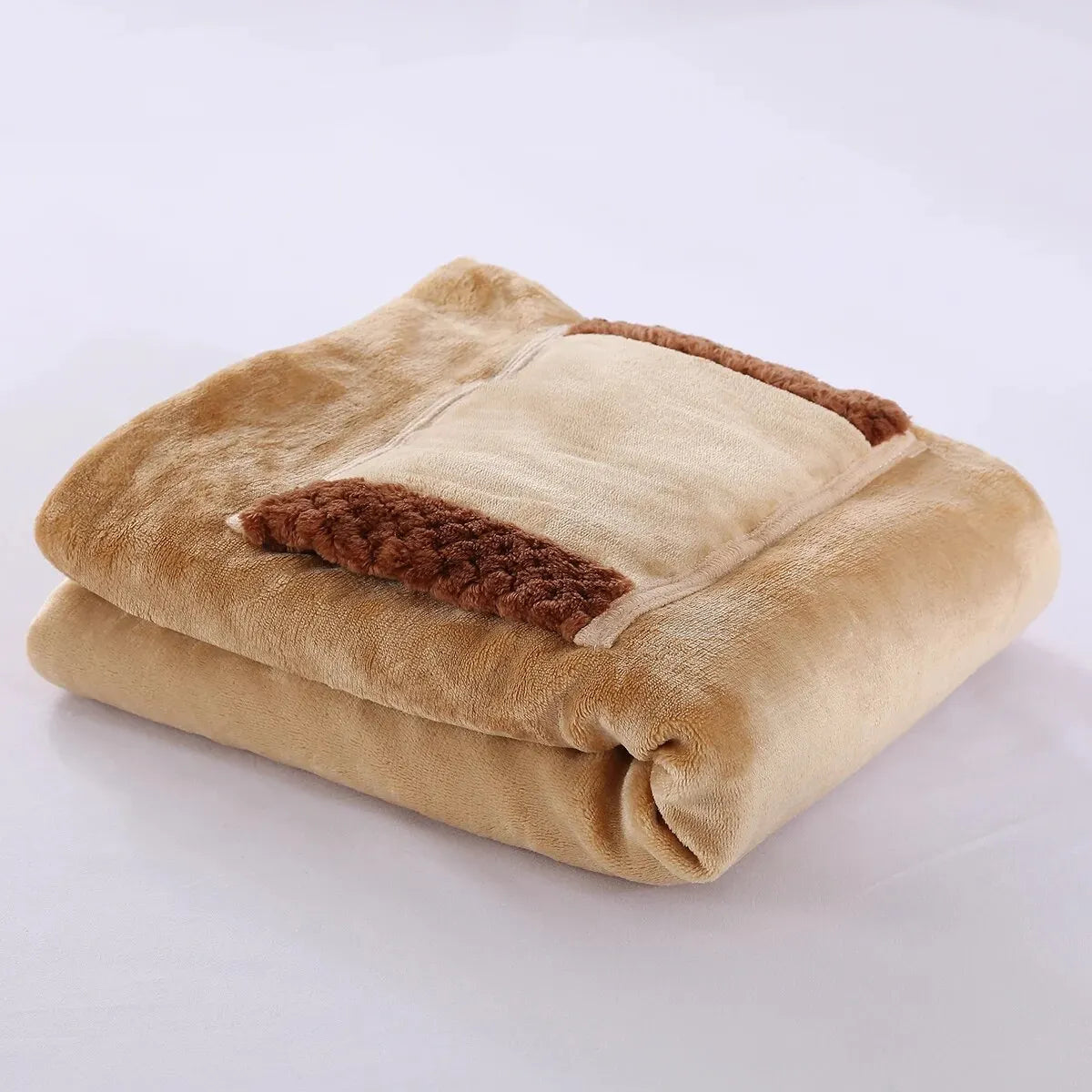 5V USB Warming Blanket Winter Portable Design Flannel Sherpa Materials Safe Voltage Electric Heating Blanketry