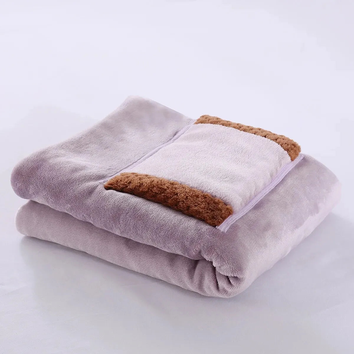 5V USB Warming Blanket Winter Portable Design Flannel Sherpa Materials Safe Voltage Electric Heating Blanketry